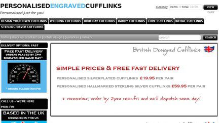 PersonalisedEngravedCufflinks