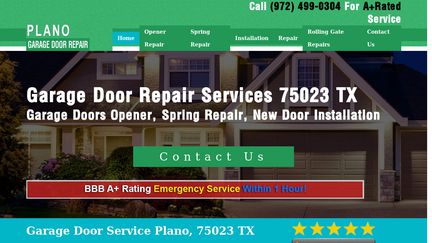 Plano Garage Doors Repair