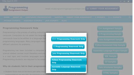 Programming Assignment Help