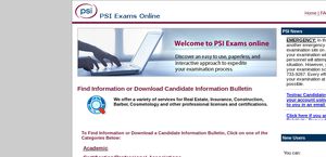 psi exams phone number maryland
