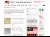 Reclaim Democracy