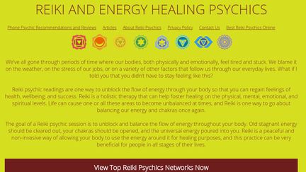Reiki Psychics