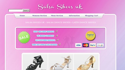 Salsashoesuk.co.uk