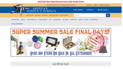 American science and Surplus