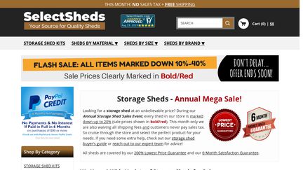 Selectsheds