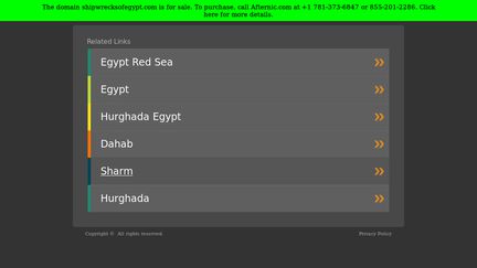 Shipwrecksofegypt