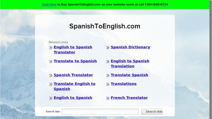 Spanish To English