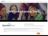 SpeakerText