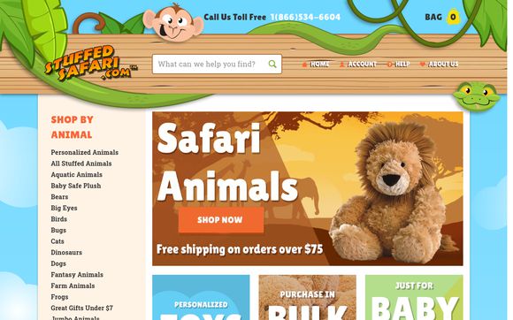 stuffed safari