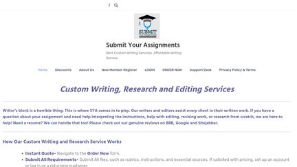 Submit Your Assignments