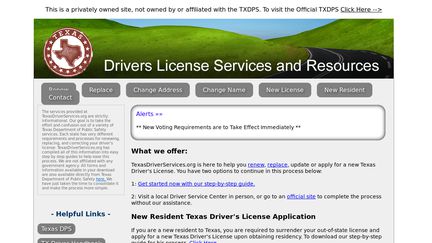 TexasDriverServices.org