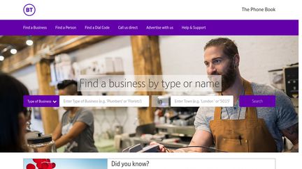 Thephonebook.bt.com