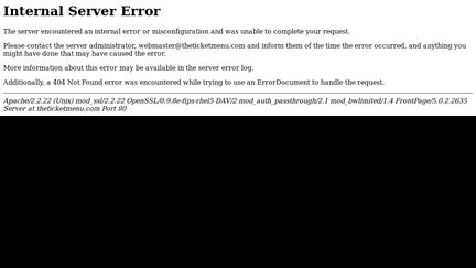 TheTicketMenu