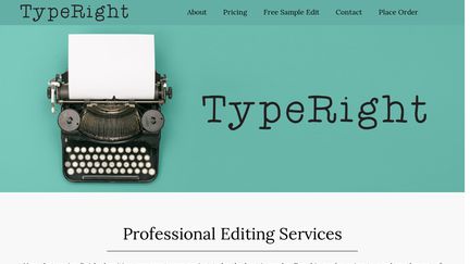 TypeRight Editing