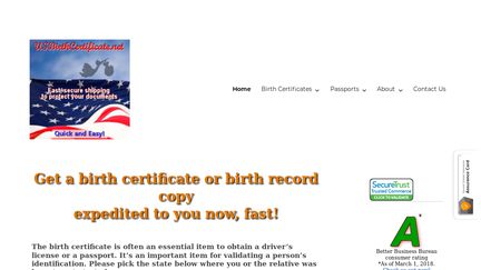 USBirthCertificate.net