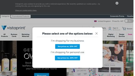 Vistaprint.co.uk