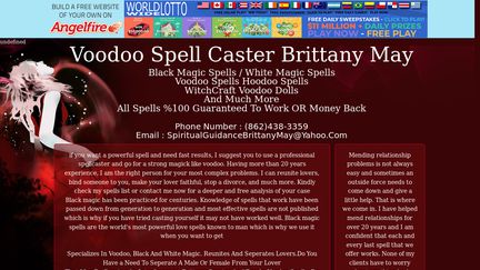 Voodoomagicspellsbybrittany.angelfire.com