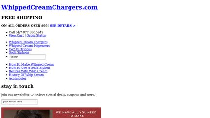 WhippedCreamChargers