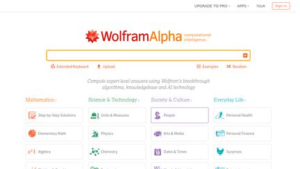 Wolfram Alpha